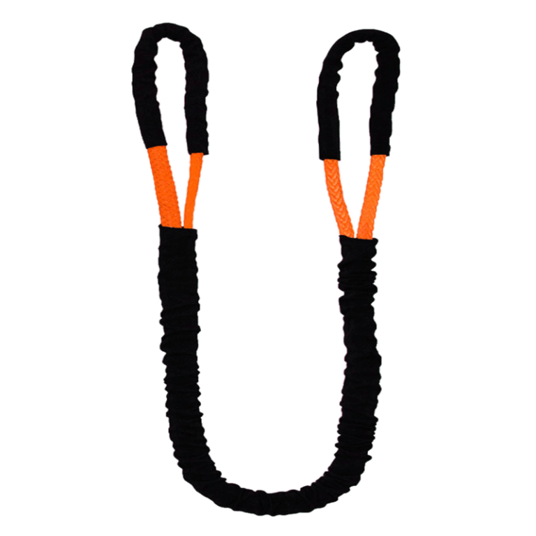 orange synthetic lifting sling