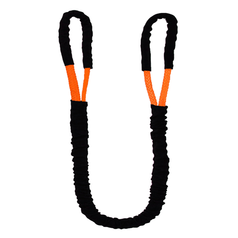 orange synthetic lifting sling