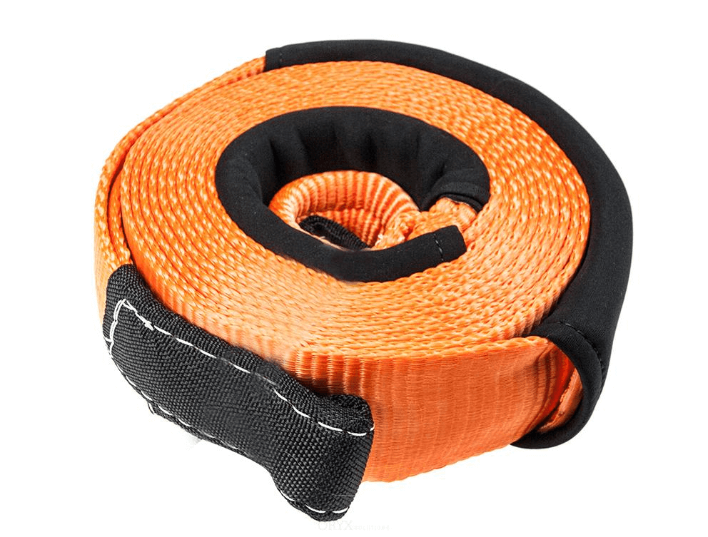 orange polyester tow strap