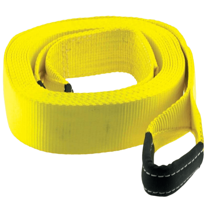 yellow tow strap 3inch 30feet