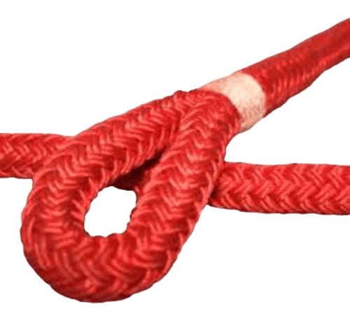 mooring rope loop eyes