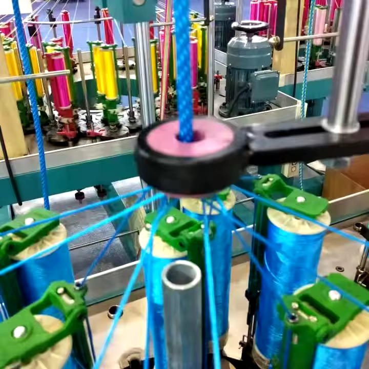 polyester rope making process