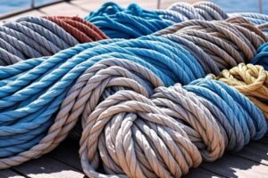 CORDE D'AMARRAGE HMPE VS TYPES DE CORDE D'AMARRAGE TRADITIONNELS