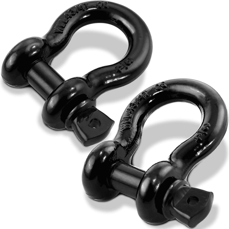 black-steel-hard-shackle for offroad 