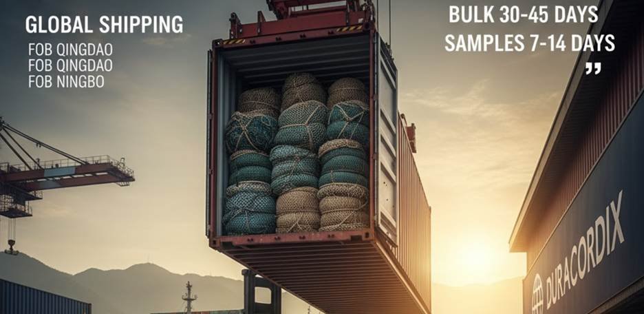 Duracordix - موردك الموثوق للحبال الاصطناعية عالية الأداء | أفضل 10 موردي شبكات الصيد في الصين