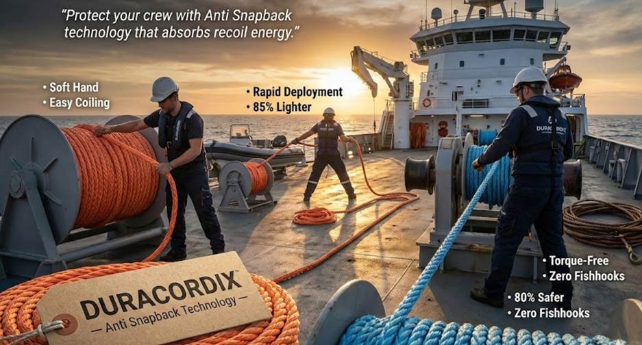 Duracordix - موردك الموثوق للحبال الاصطناعية عالية الأداء | كيفية اختيار أفضل حبل للقارب: دليل شامل