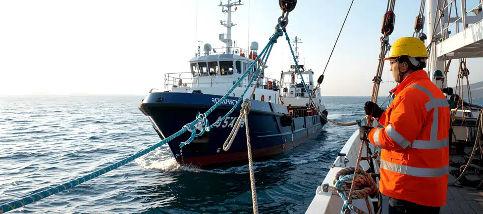 Duracordix - Your Trusted Supplier for High-Performance Synthetic Ropes | Mooring Operation 101: A Complete Guide to Safe Practices the crew is handling the mooring lines